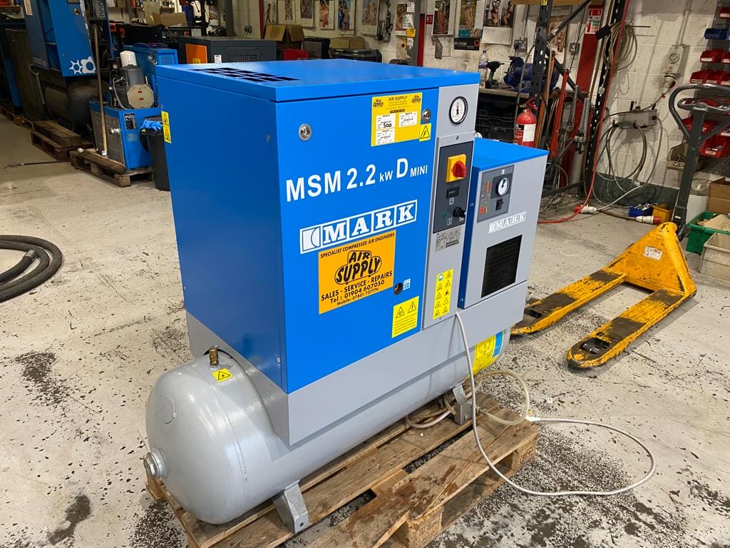 MARK MSM2.2-200D single phase screw compressor package - Air