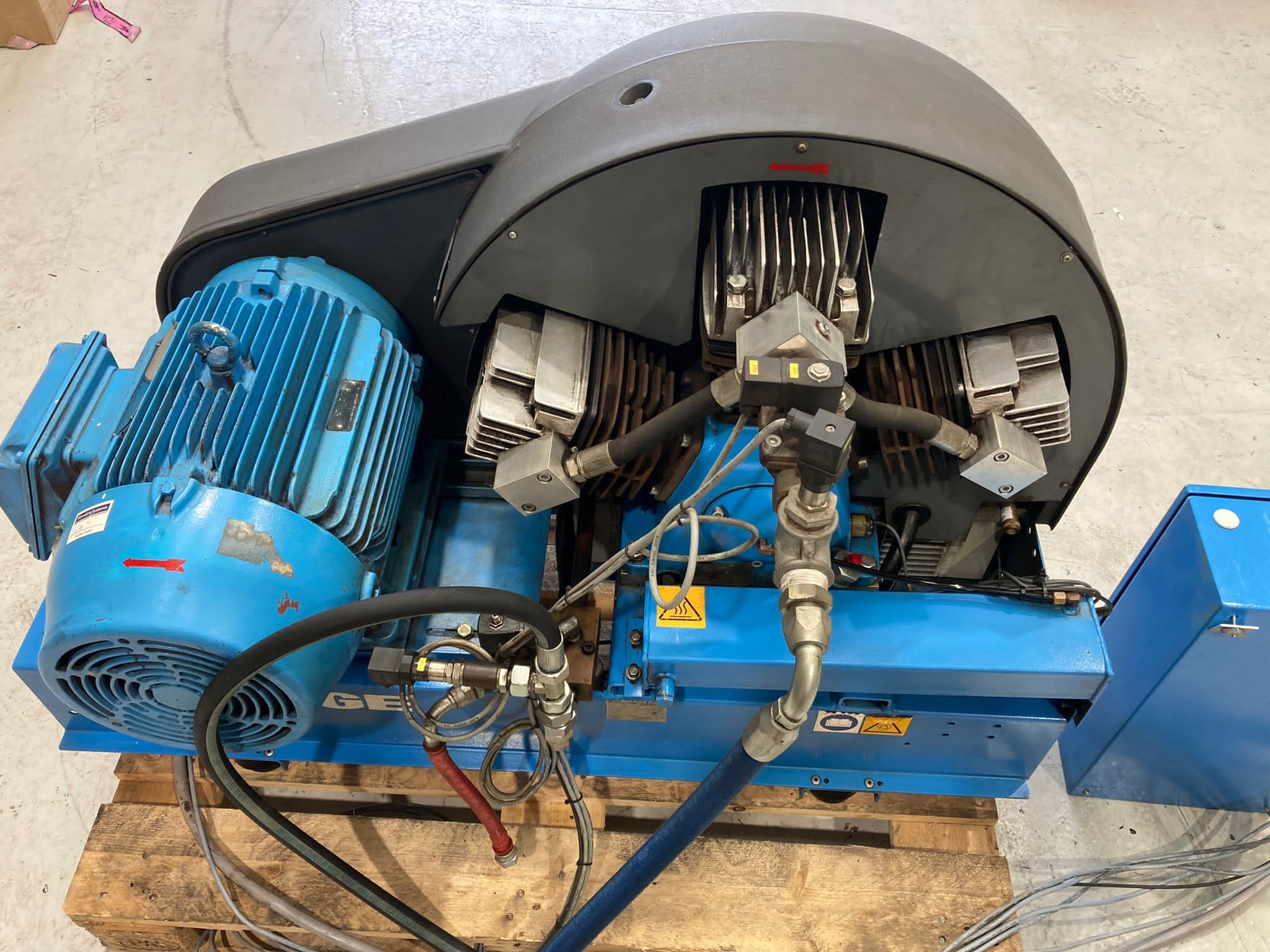 BOGE SRHV470-10 40bar booster air compressor - Air Supply UK