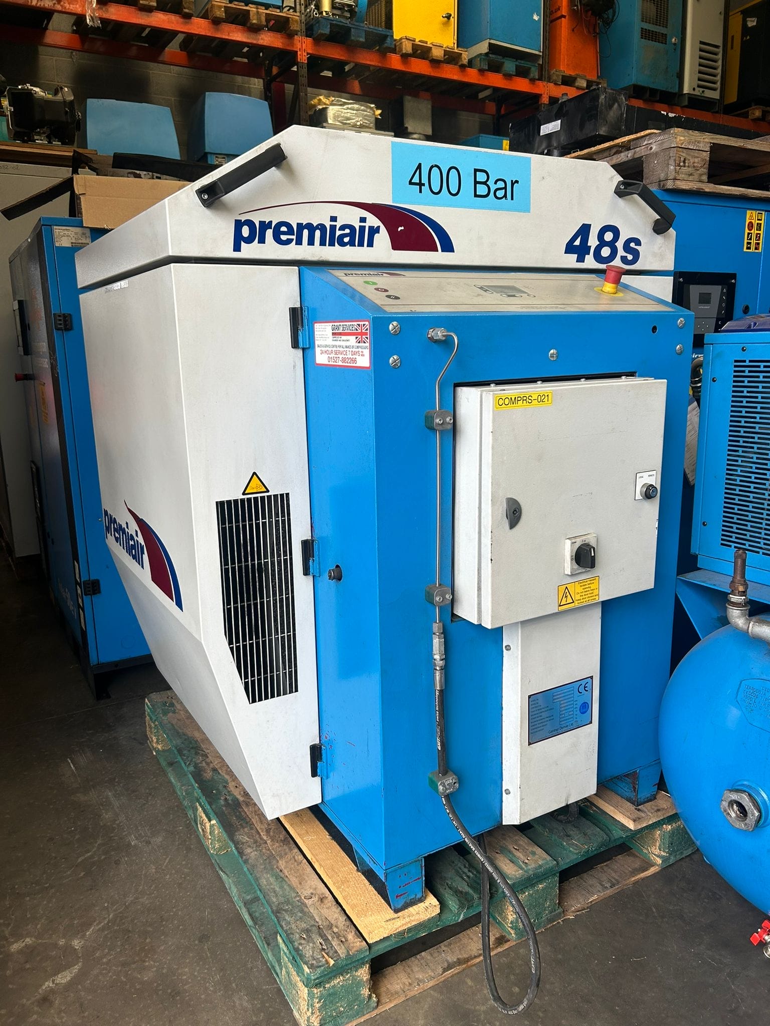 MARK MSM2.2-200D single phase screw compressor package - Air
